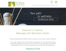 Tablet Screenshot of naturalhealinggarden.com
